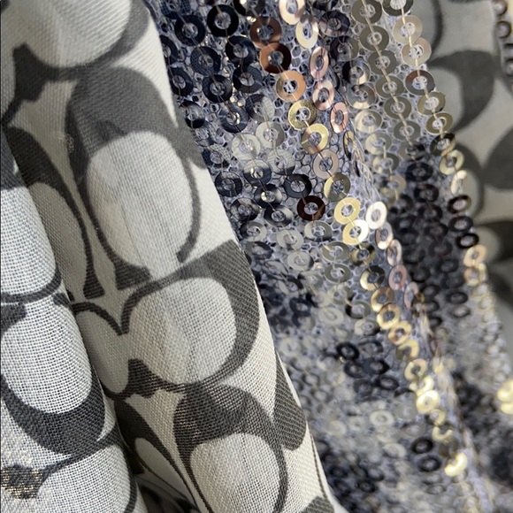 Coach sequin scarf - Picture 2 of 3